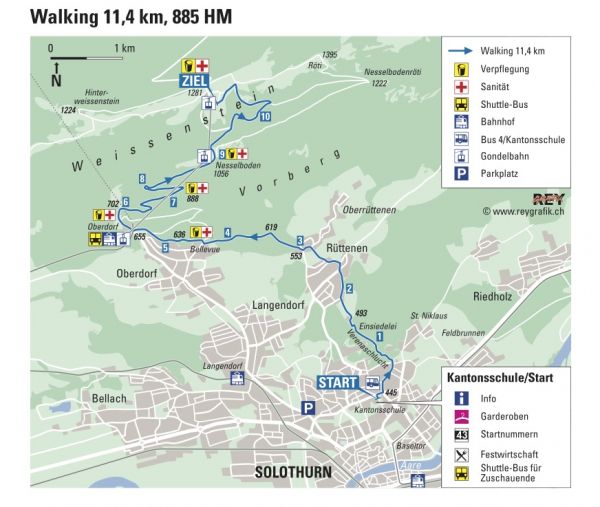 Walking 11.4 Km